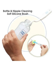 Load image into Gallery viewer, Mee Mee Bottle And Nipple Cleaning Brush - Blue
