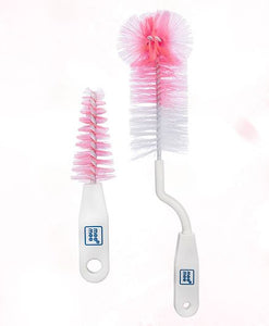 Mee Mee Bottle And Nipple Cleaning Brush - Pink