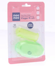 Load image into Gallery viewer, Mee Mee Fingerbrush MM 1020C Green 0m+
