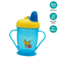 Load image into Gallery viewer, MEE MEE BABY SIPPER CUP WITH SPOUT (180 ML) | TWIN HANDLE MUG FOR KIDS
