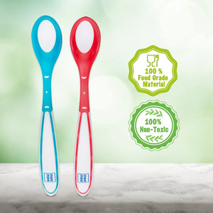 Mee Mee Baby Feeding Spoon |BPA-Free Baby Spoon Heat Sensor Color Changing Baby Spoon (Single Pack Set)