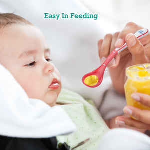 Mee Mee Baby Feeding Spoon |BPA-Free Baby Spoon Heat Sensor Color Changing Baby Spoon (Single Pack Set)