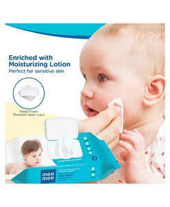 Mee Mee Baby Wet Wipes MM 33016AA - 72 Pcs