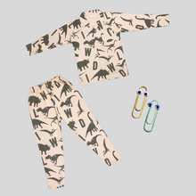 Load image into Gallery viewer, Boys Printed Cream Night Suit
