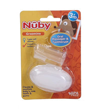 Load image into Gallery viewer, Nuby Fingerbrush ID730 0 m+
