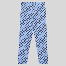 Load image into Gallery viewer, Girls Dotted Blue Leggings
