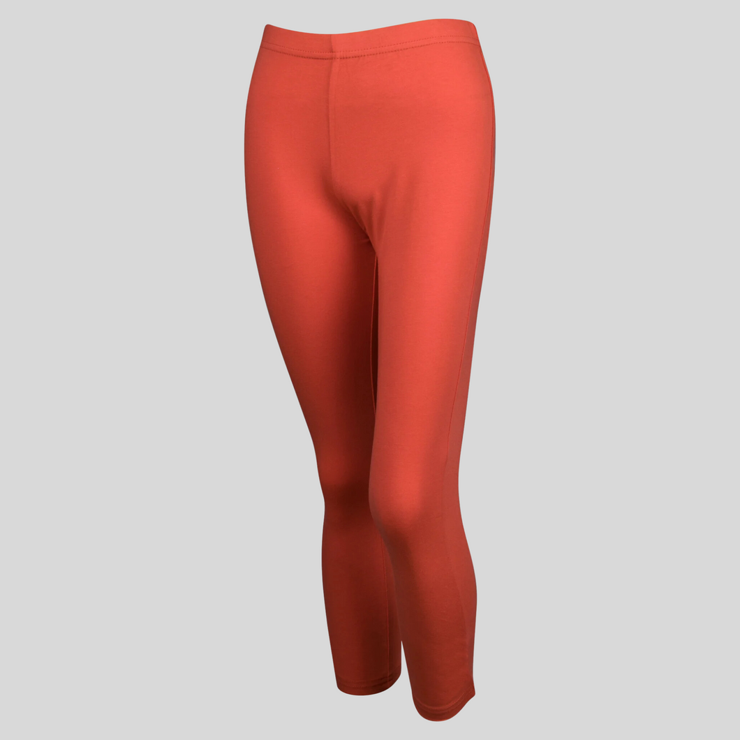 Tomato Elasticated Ankle Legging\