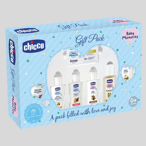 Chicco Baby Caring Gift Set - Blue