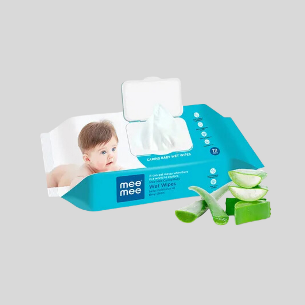 Mee Mee Baby Wet Wipes MM 33016AA - 72 Pcs