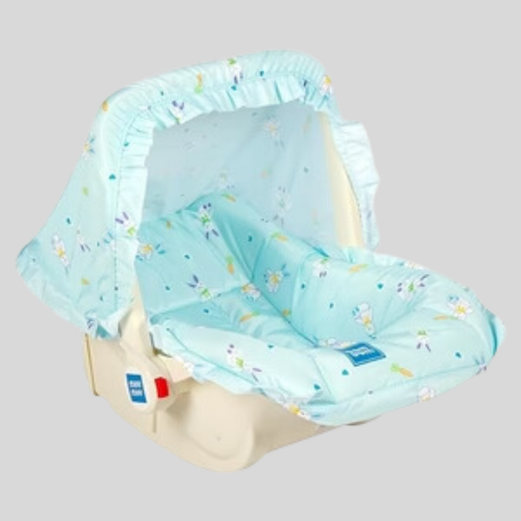 Mee Mee Cotton Cozy Baby Carry Cot - Sky Blue