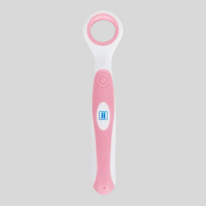 Mee Mee Baby Lap Tongue Cleaner - Light Pink