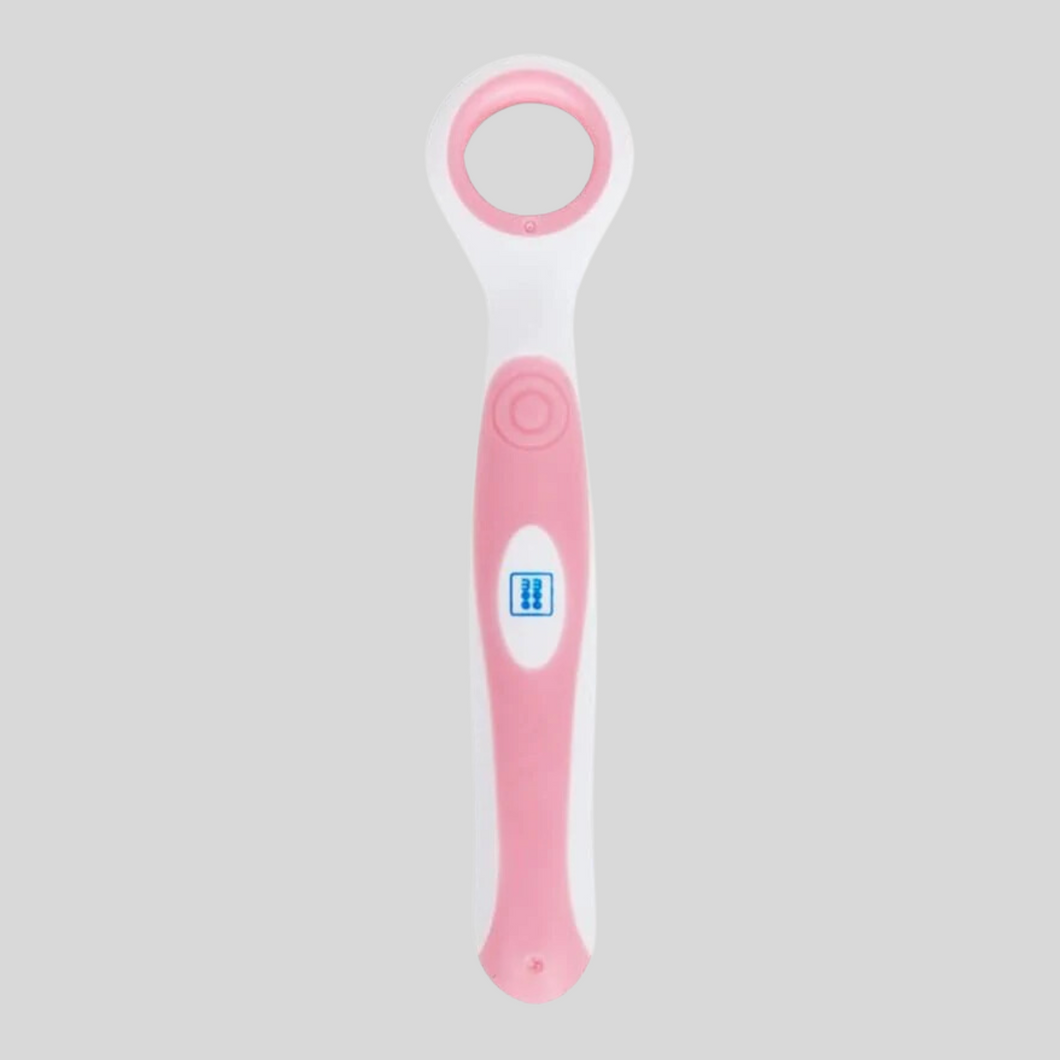 Mee Mee Baby Lap Tongue Cleaner - Light Pink