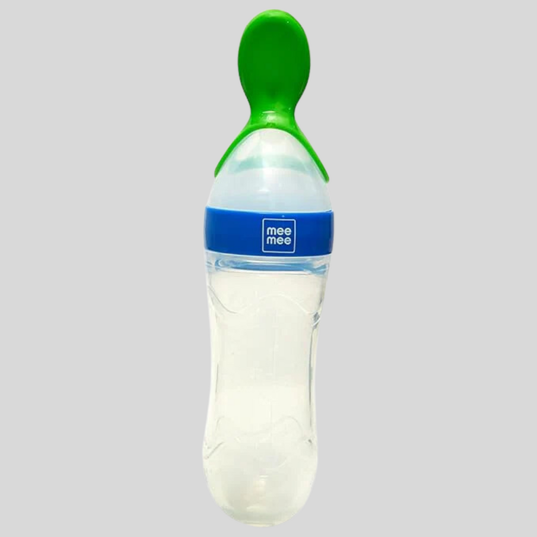 Mee Mee Squeezy Silicone Food Feeder Blue - 90 ml