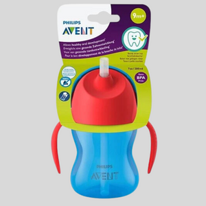 Avent Bendy Twin Handle Straw Cup - 200 ml