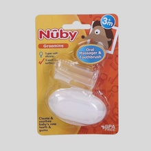 Load image into Gallery viewer, Nuby Fingerbrush ID730 0 m+
