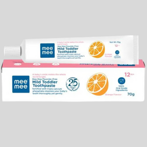 Mee Mee Fluoride Free Toothpaste - Orange Flavour 70 g