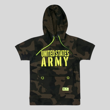 Load image into Gallery viewer, Boys Army Printed Hoodies Style T Shirt
