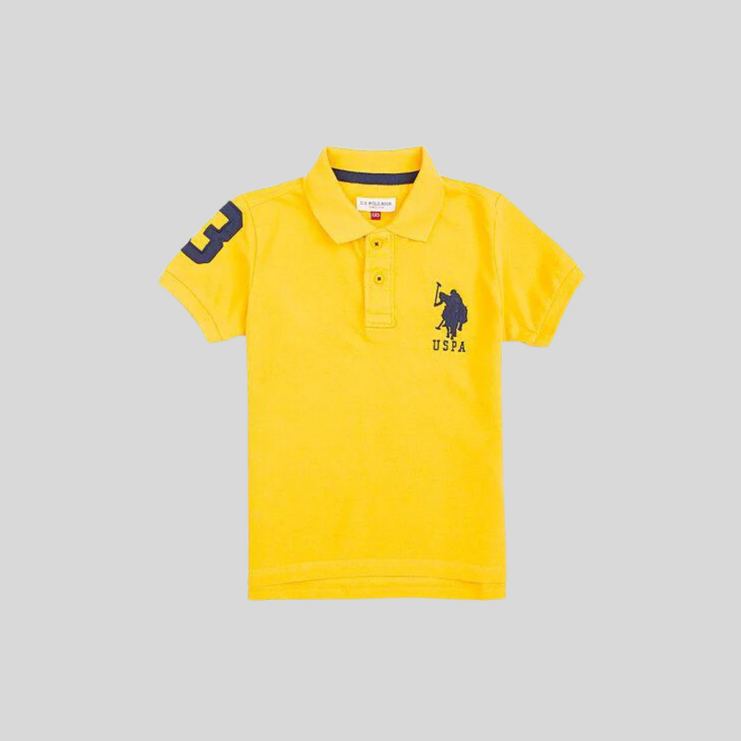 U.S. POLO ASSN BOYS T-SHIRT Yellow