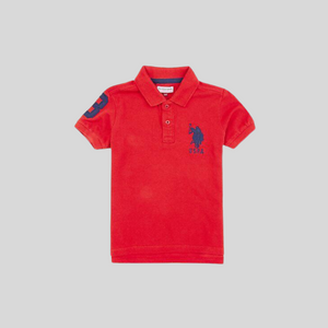 U.S. POLO ASSN BOYS T-SHIRT Red