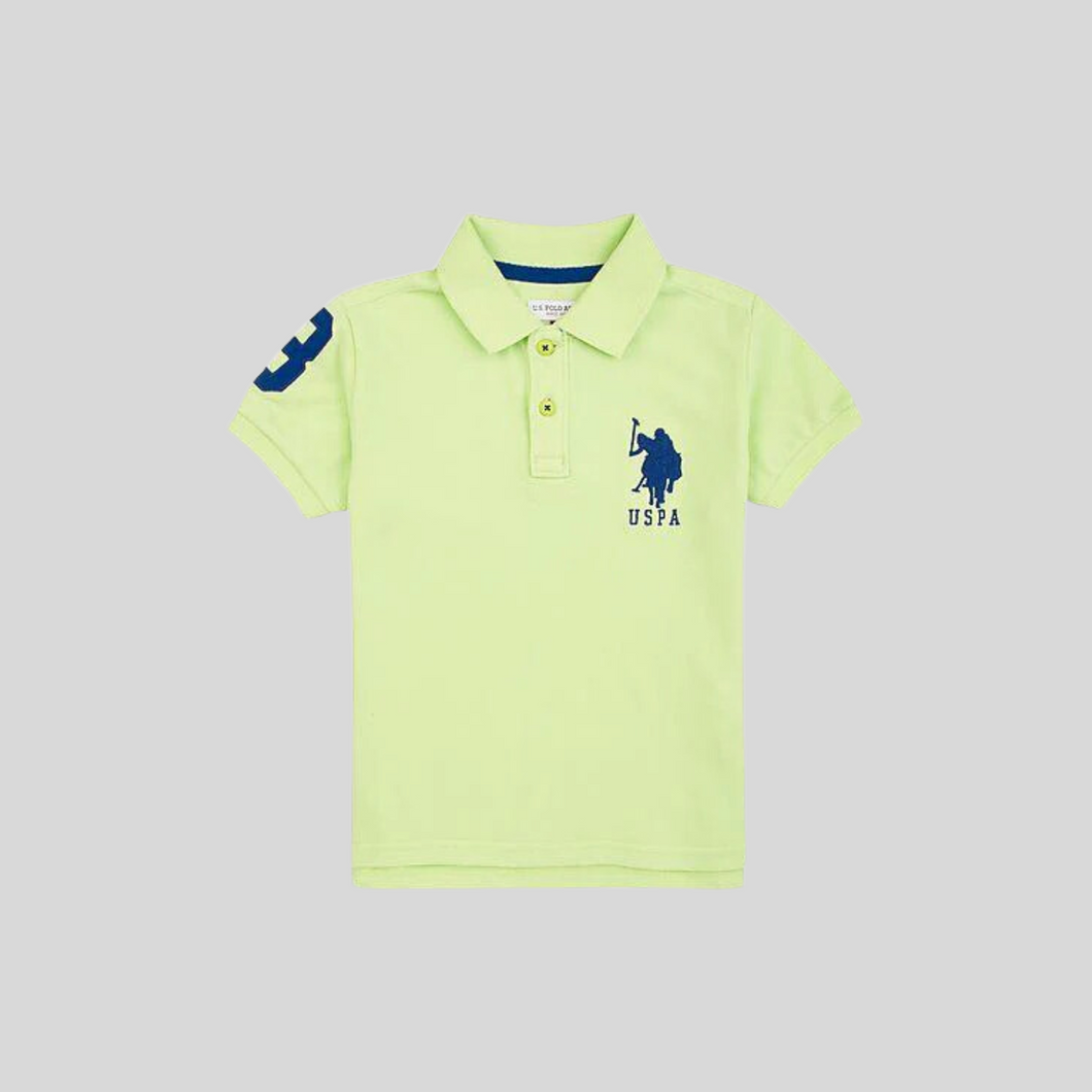 U.S. POLO ASSN BOYS T-SHIRT Light Green