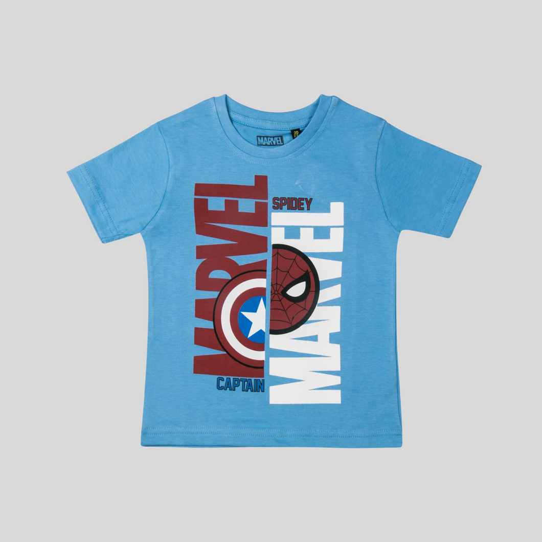 Spidey Boys Casual T-shirt Sky blue