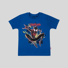 Load image into Gallery viewer, Spider Man Super Hero Blue Casual T Shirt
