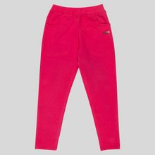 Load image into Gallery viewer, Girls Solid Stretchable Tomato Track Pant
