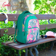 Load image into Gallery viewer, Genie Paradise 36L Teal Laptop Backpack With Raincover
