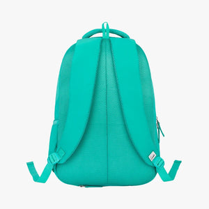 Genie Paradise 36L Teal Laptop Backpack With Raincover