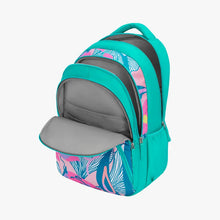 Load image into Gallery viewer, Genie Paradise 36L Teal Laptop Backpack With Raincover
