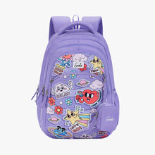 Load image into Gallery viewer, Genie Pearl 27L Purple Juniors Backpack With Easy Access Pockets
