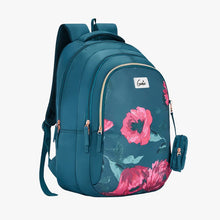 Load image into Gallery viewer, Genie Penny 36L Dark Green School Backpack With Premium Fabric
