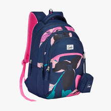 Load image into Gallery viewer, Genie Petunia 27L Navy Blue Juniors Backpack With Easy Access Pockets
