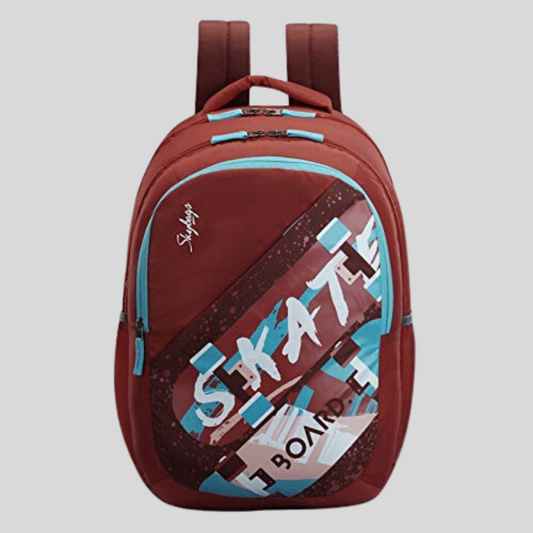 Skybags Astro Plus 01 Skate Theme School Backpack 34L