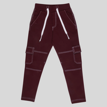 Load image into Gallery viewer, Boys Fashion Solid Cross Pocket Track Pant
