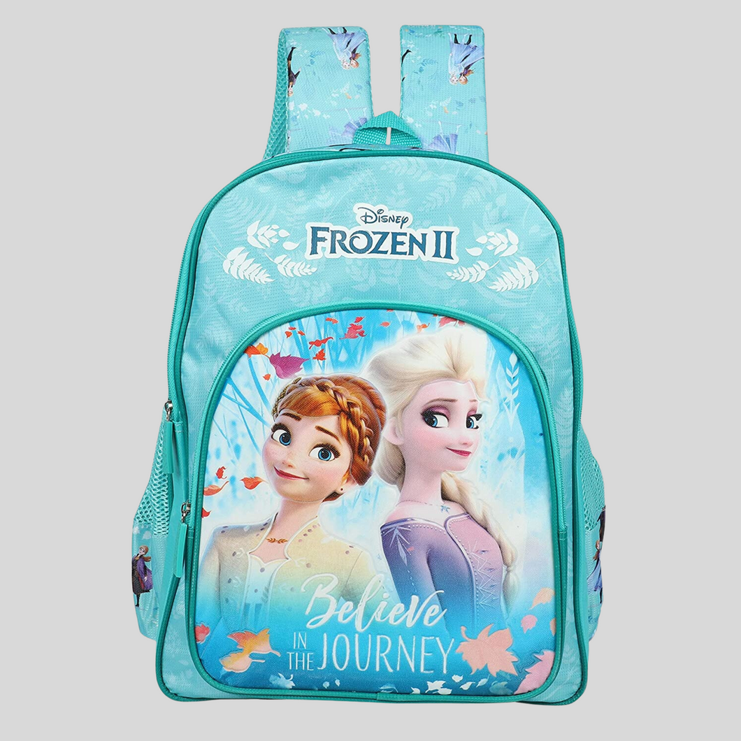 Disney 15 Ltrs Turquoise School Backpack