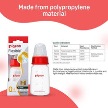 Load image into Gallery viewer, Pigeon Anti Colic Peristaltic Nursing Bottle Red - 120 ml
