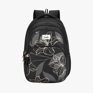 Genie Radiant 36L Black Laptop Backpack With Raincover