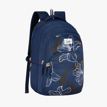 Load image into Gallery viewer, Genie Radiant 36L Navy Blue Laptop Backpack With Raincover
