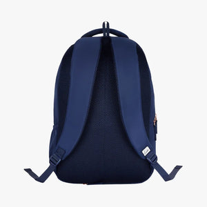 Genie Radiant 36L Navy Blue Laptop Backpack With Raincover