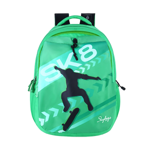 SKYBAGS SQUAD NXT 04 SCHOOL BACKPACK TEAL GREEN