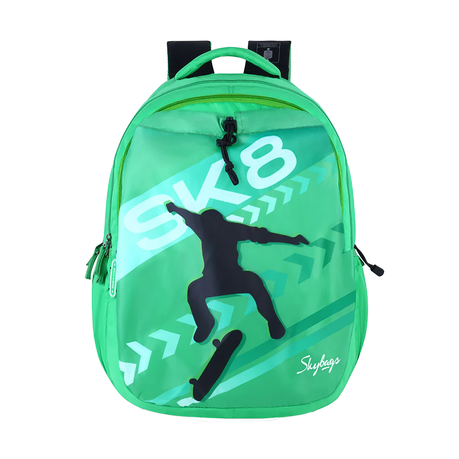 SKYBAGS SQUAD NXT 04 SCHOOL BACKPACK TEAL GREEN