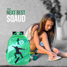 Load image into Gallery viewer, SKYBAGS SQUAD NXT 04 SCHOOL BACKPACK TEAL GREEN
