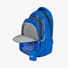 Load image into Gallery viewer, Genie Sprinkle 36L Blue School Backpack With Premium Fabric
