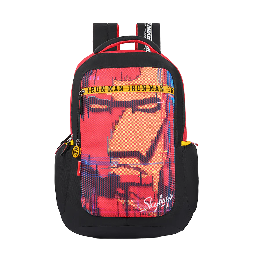 SKYBAGS IRONMAN MARVEL SCHOOL BACKPACK BLACK