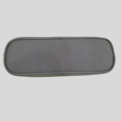 Pursuit Dual-Tone Stylish Pencil Pouch – Compact & Professional Design -Navy Blue & Grey