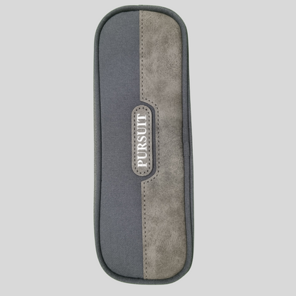 Pursuit Dual-Tone Stylish Pencil Pouch – Compact & Professional Design -Navy Blue & Grey