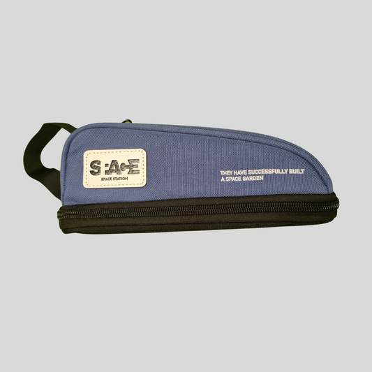 Vertical Zip Pencil Case with Handle – S.A.F.E Space Edition