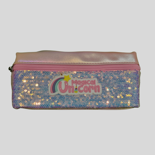 Glittery “Magical Unicorn” Pencil Case – Sparkle Edition