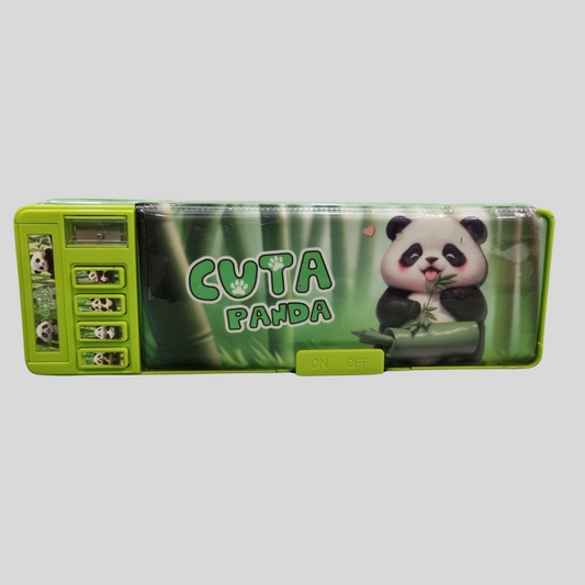 Cute Panda Multifunction Pencil Box